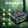 4K Night Vision Binoculars Device 10x Digital 800m Full Dark 8W Infrared WiFi Telescope Goggles For Hunting Camping Video Record 1