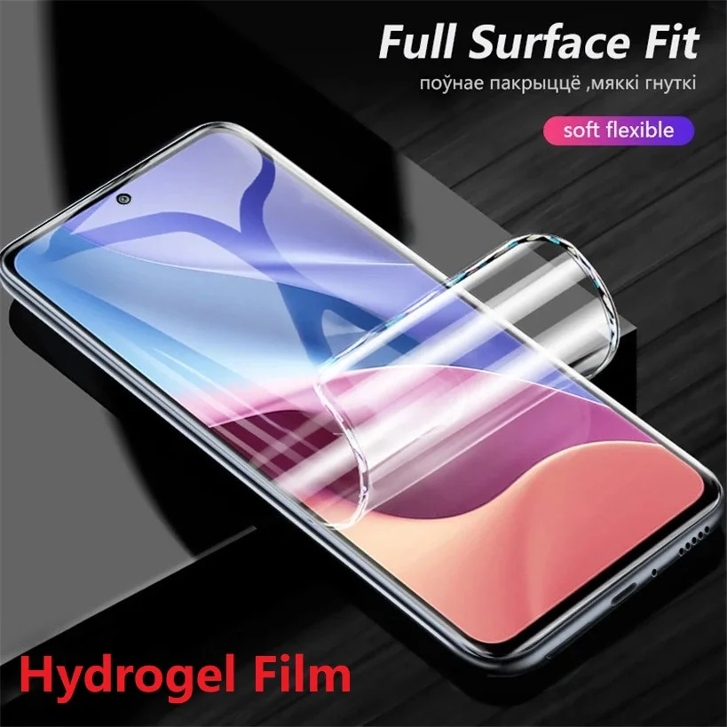 

Protective film for Xiaomi Redmi Note 12 11 10 9 8 6 Pro 10S 9S 8 Screen Protector For Redmi 9C NFC 9T 9A 9AT 10C Hydrogel Film