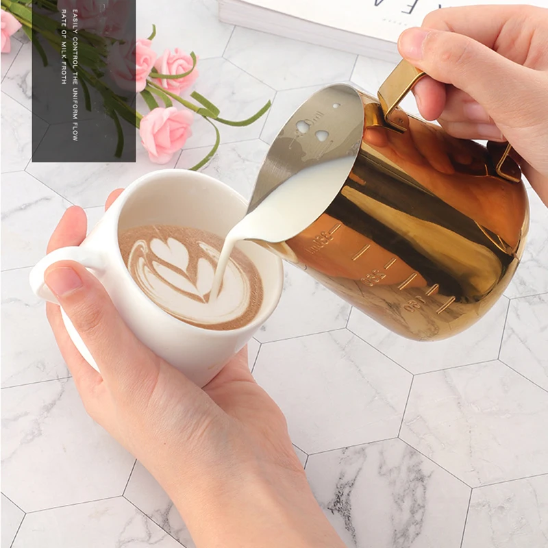 Brocca Da Caffè In Acciaio Inossidabile Accessori Da Cucina Montalatte Brocca Espresso Cappuccino Caffè Latte Montalatte Tazza