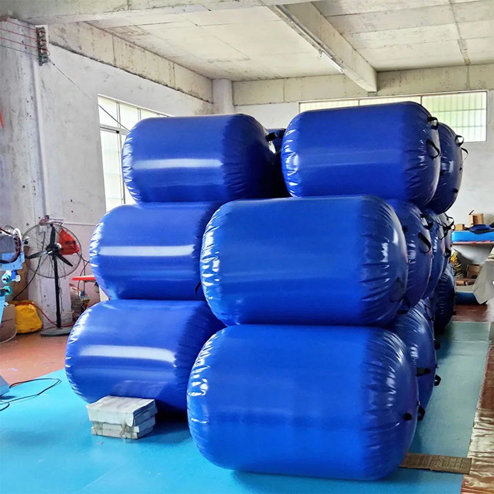 Description Picture 5 of item100x85cm Inflatable Air Roll Gymnastics Cylinder Training Sport Fitness Air Mat Roller Barrel Airtrack Yoga Exercise Girls Gift