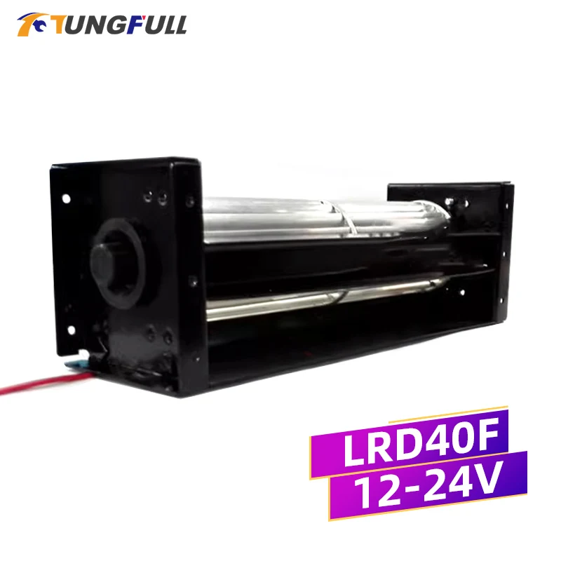 Ventilador de Fluxo Cruzado Silencioso Peças do Aquecedor Lectronic Grande Volume de ar Fluxo Cruzado Ventilação dc 12v 24v