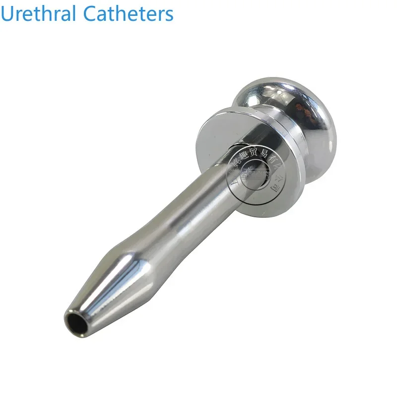Urethral Stretcher Catheter Dilator Sex Toys For Men Gay Stainless Steel Urethral Catheter Arc Design Penis Plug Tube