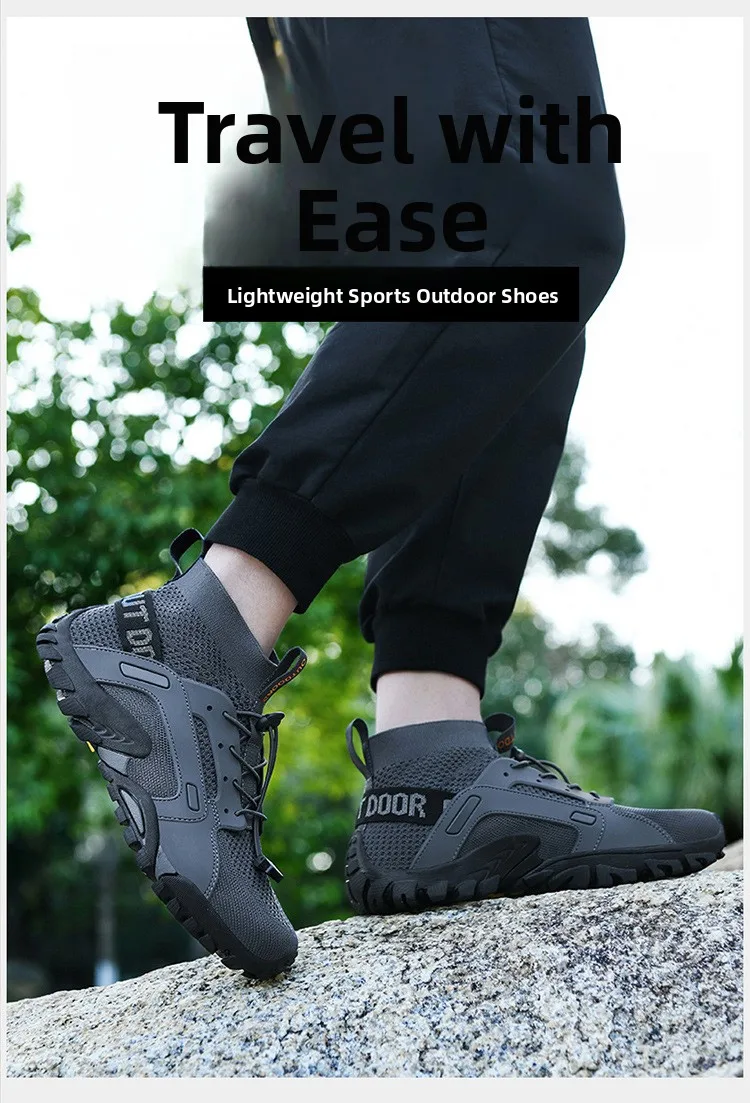 Scarpe da trekking e da scoglio unisex per escursioni outdoor_voghion.com