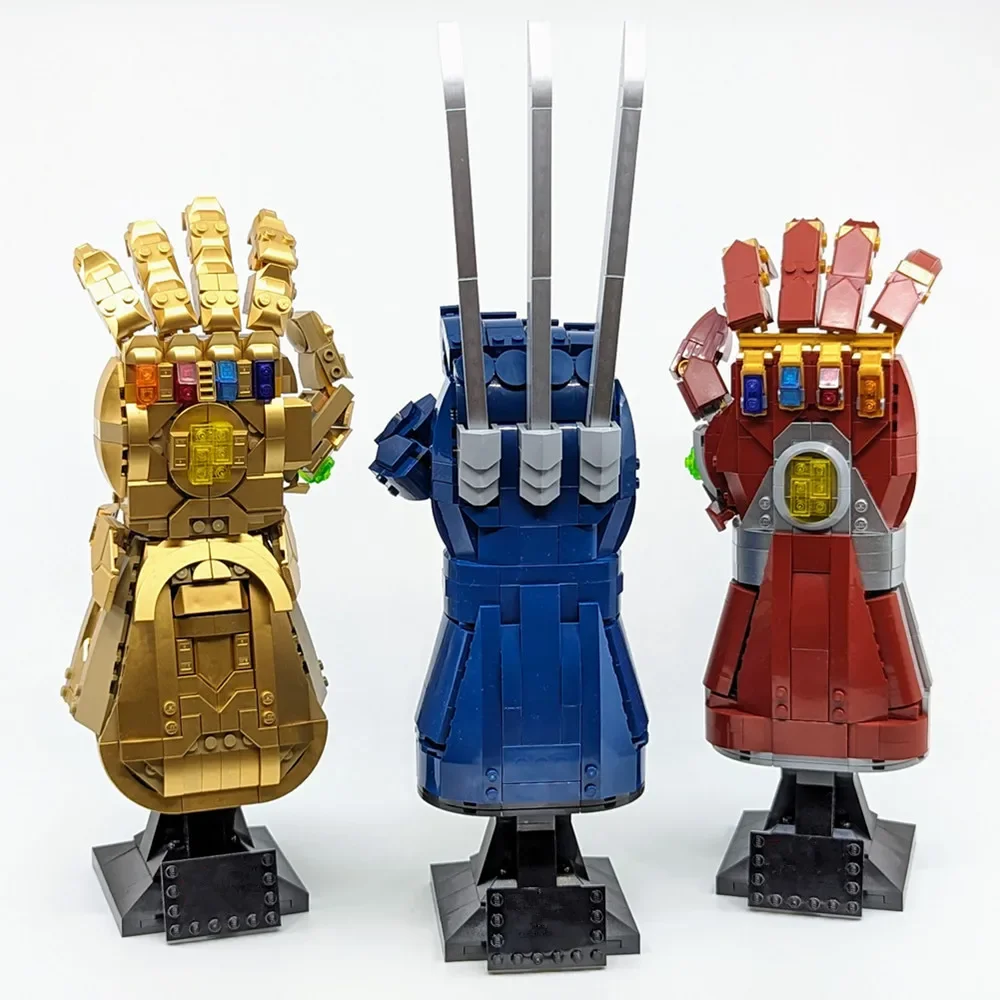 

Marvel Мстители, Росомаха Logan Adamantium Claw X-men Heroes Infinity Gauntlet Toys Fit 76250 строительные блоки кирпичи детский подарок