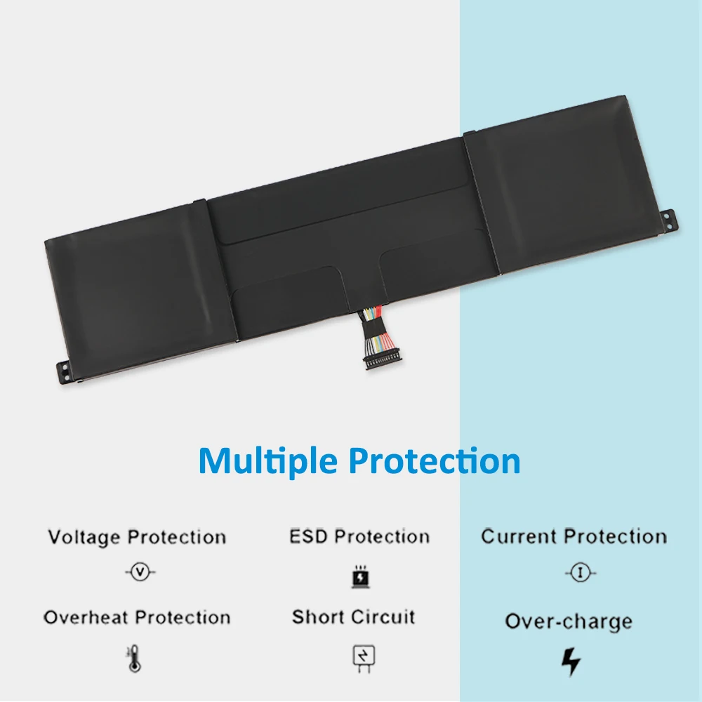Kingsener-bateria do Portátil para Xiaomi Pro R15b01w 15.6 Gtx Série Tm1701 Notebook 7.6v 7900mah 60 wh Novo - Imagem 5