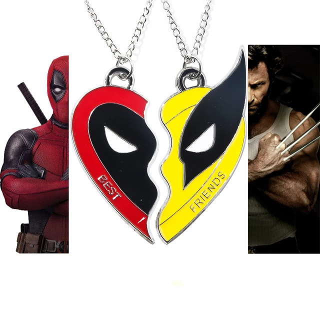MARVEL『デッドプール＆ウルヴァリン』B賞ネックレス2種セット Happyくじ/ MARVEL デッドプール＆ウルヴァリン B賞 ネックレス