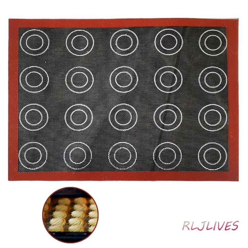 Double Sided Perforated Silicone Baking Mat Non-Stick Oven Sheet Liner Bakery Tool Cookie Bread Kitchen Bakeware Accessories silicone baking mat