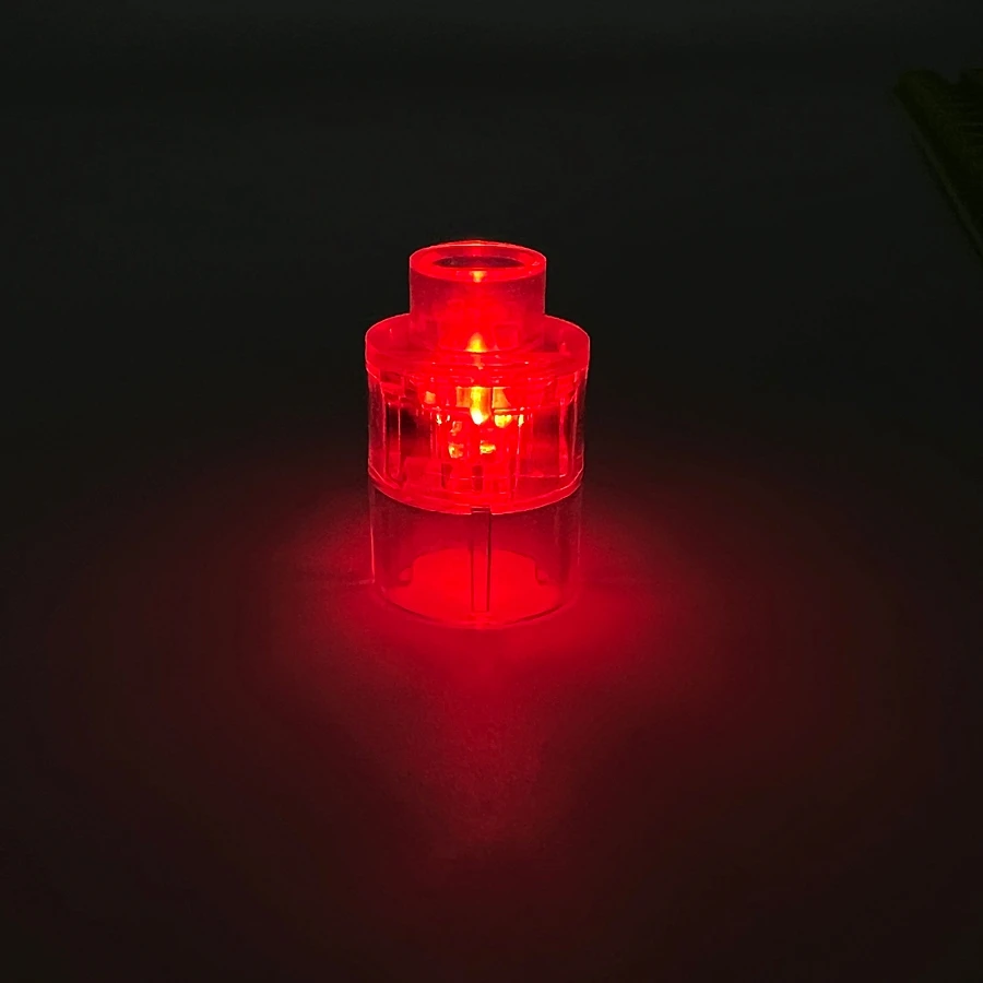 5Pcs Big Size Round LED Light Brick Luminous Lamp Accessories Flash Building Block Xmas Toy Lights Compatible With Leduo Brand