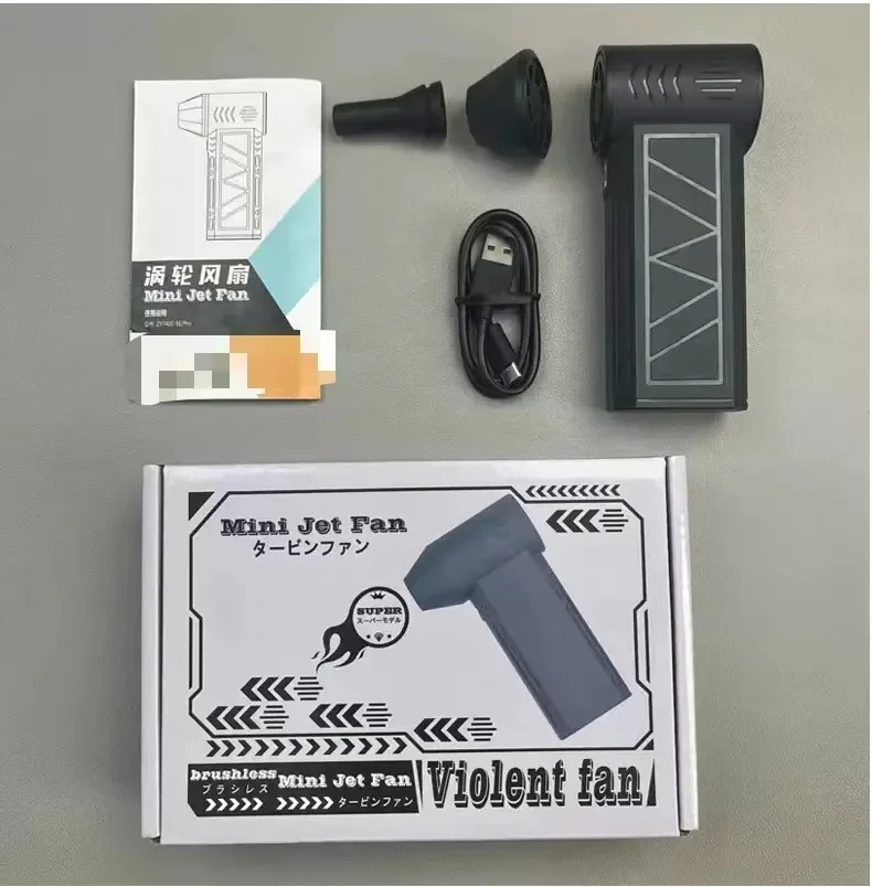 Soffiatore Elettrico Ad Aria Compressa - 300000 RPM Ricaricabile Con Luce E Accessori