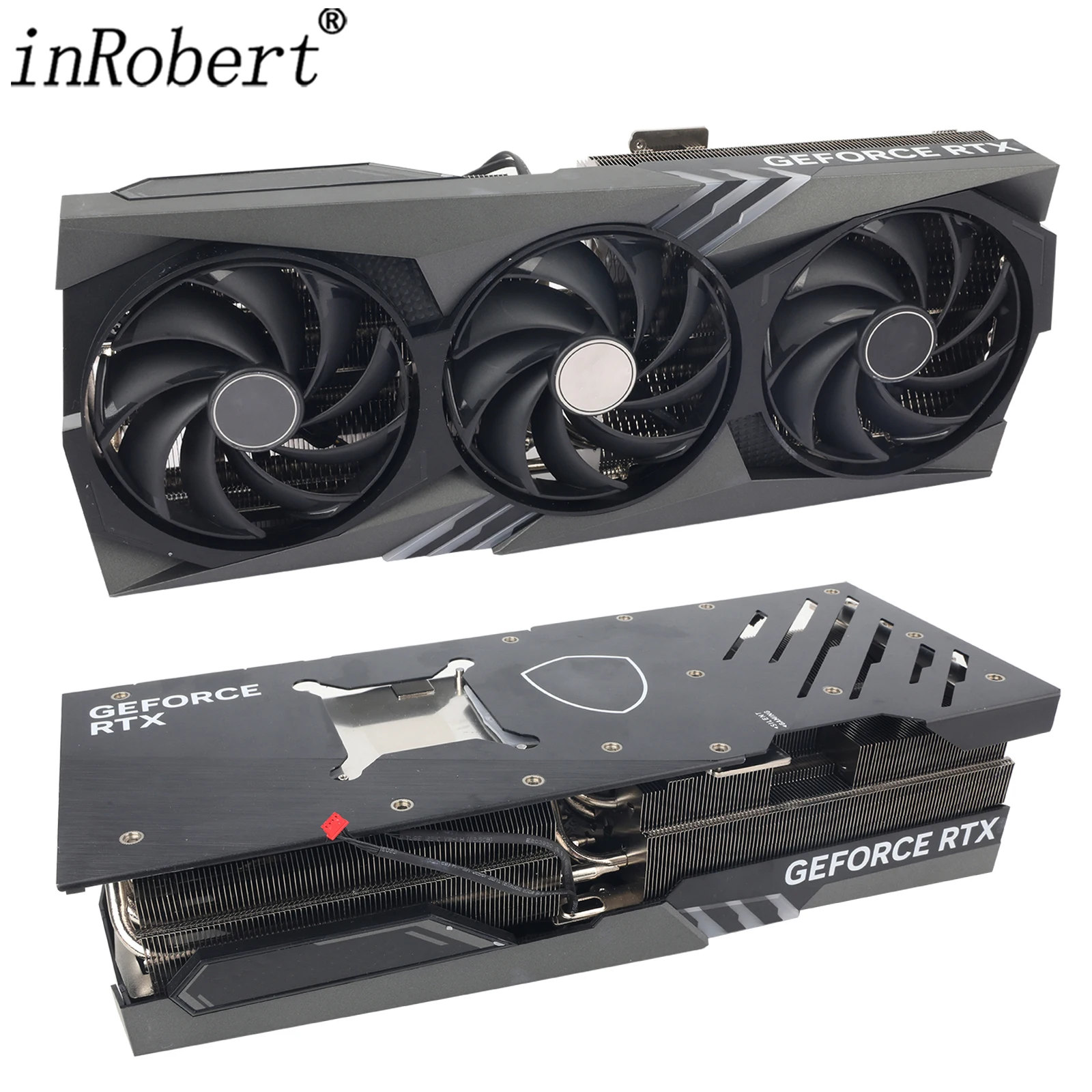 Substituição Original do Dissipador de Calor para Msi Geforce Rtx 4080 Rtx4090 Gaming x Trio Placa Gráfica Radiador com Backplate