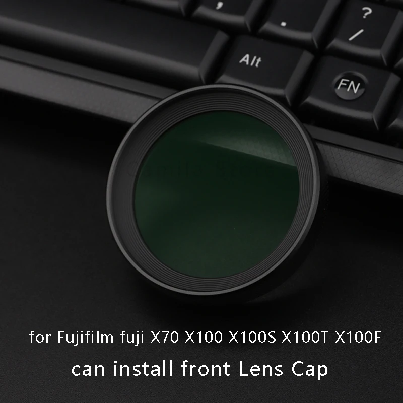 

4 in 1 metal Cover protector/Lens hood/MC UV filter/Adapter ring for Fujifilm fuji X70 X100 X100S X100T X100F camera accessories