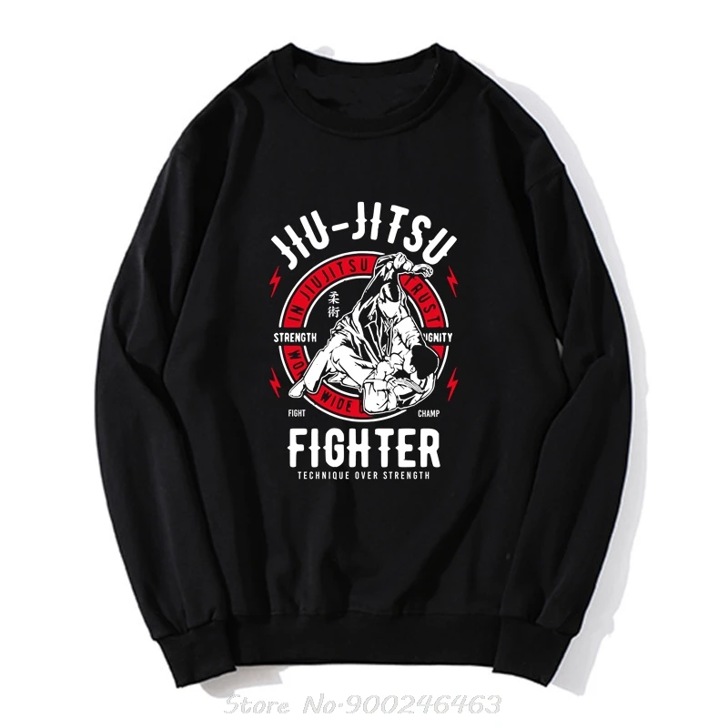 Männer Kleidung In Jiu Jitsu Wir Vertrauen Kampfkunst Hoodie Mma Kämpfer Erwachsene Sweatshirt Mode Design Männer Mode Baumwolle Streetwear