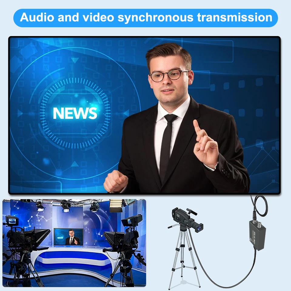1080P HDMI to SDI Adapter Converter 2 SDI Video Audio HD-SDI/3G-SDI Adapter BNC Converter Monitor HDTV TV