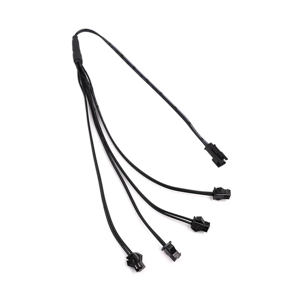 2pin EL Wire Splitter Connector 1 to 2 3 4 5 6 7 8 9 10 Ways Cable LED Neon Light Wiring Fittings Splitting Wire Lamp Accessorie