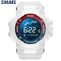 SMAEL 8082  multifunctional single display electronic watch electronic watch student sports large dial waterproof 1