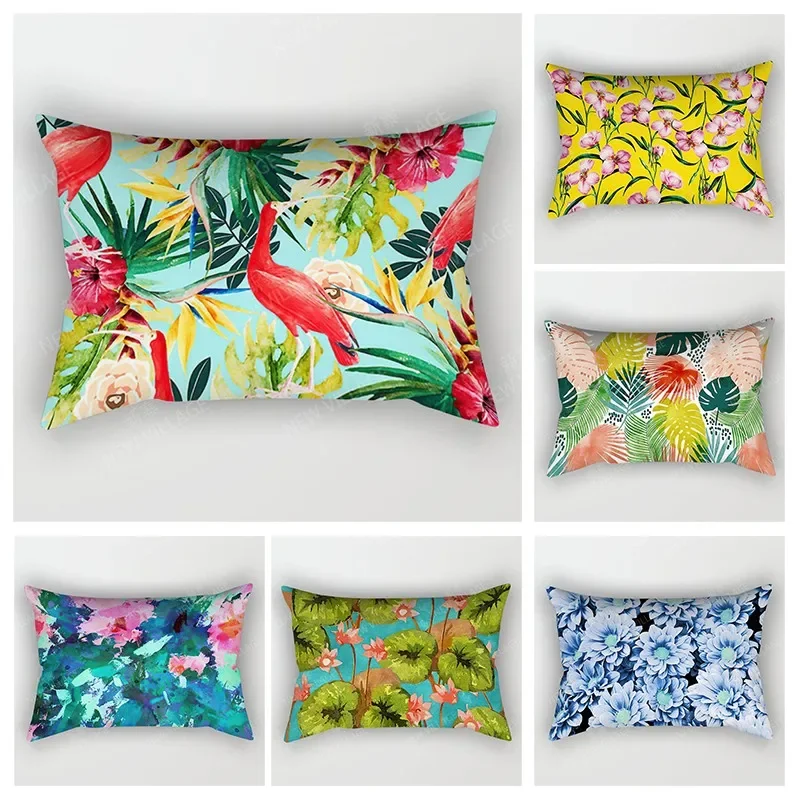 

Nordic fall home decor 30*50 throw pillow case sofa modern boho living room Cushion cover leaf 30x50cm simple plant 40x60cm