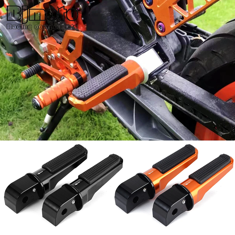DUKE125 DUKE390 Motorcycle Foot Pegs Rear Passenger Pedal For K TM DUKE