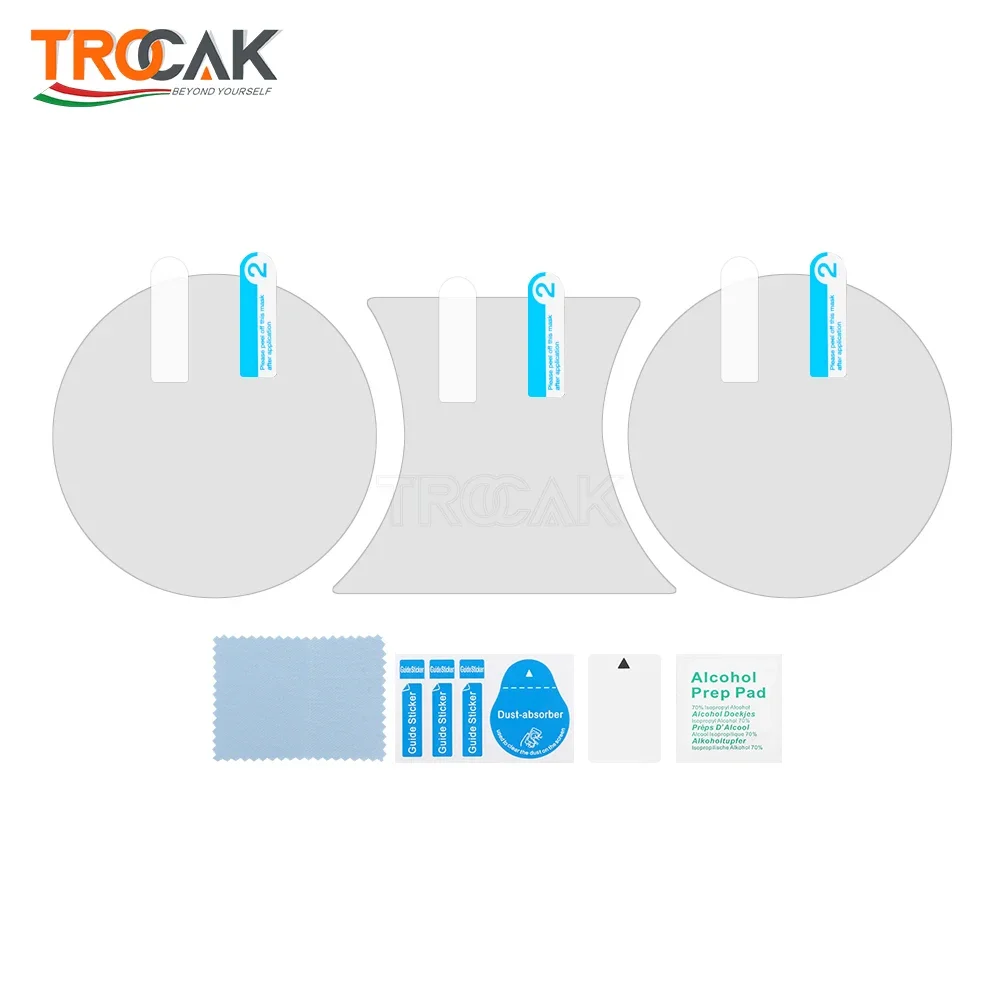 TPU Instrument Speedometer Protection Film for YAMAHA TMAX 530 DX SX TMAX 560 Tech max motorcycle screen protector