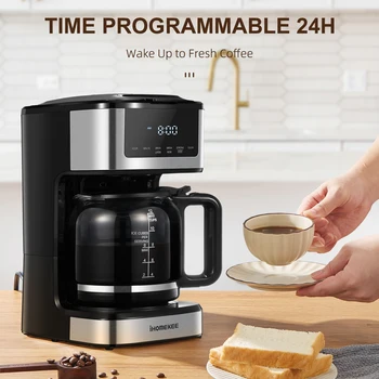 Programmable Drip Coffee Maker 12 Cup, Coffee Machine with Iced Coffee Function, Touch Screen, Regular & Strong Brew 2