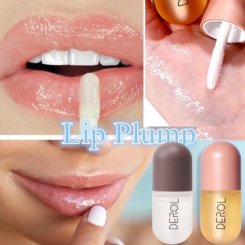 Ginger Mint Lip Gloss Lips Plumper Enhancer Liquid Lip Plumping