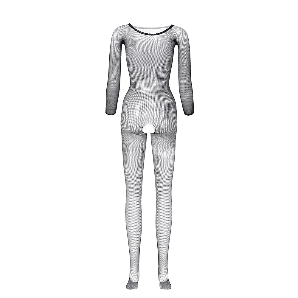 Women Sexy Perspective Fishnet Jumpsuit Stockings Body Plastic Beauty Nightwear Elasticity Breathable Solid Soft Sleepwear sexy lingerie women jumpsuit