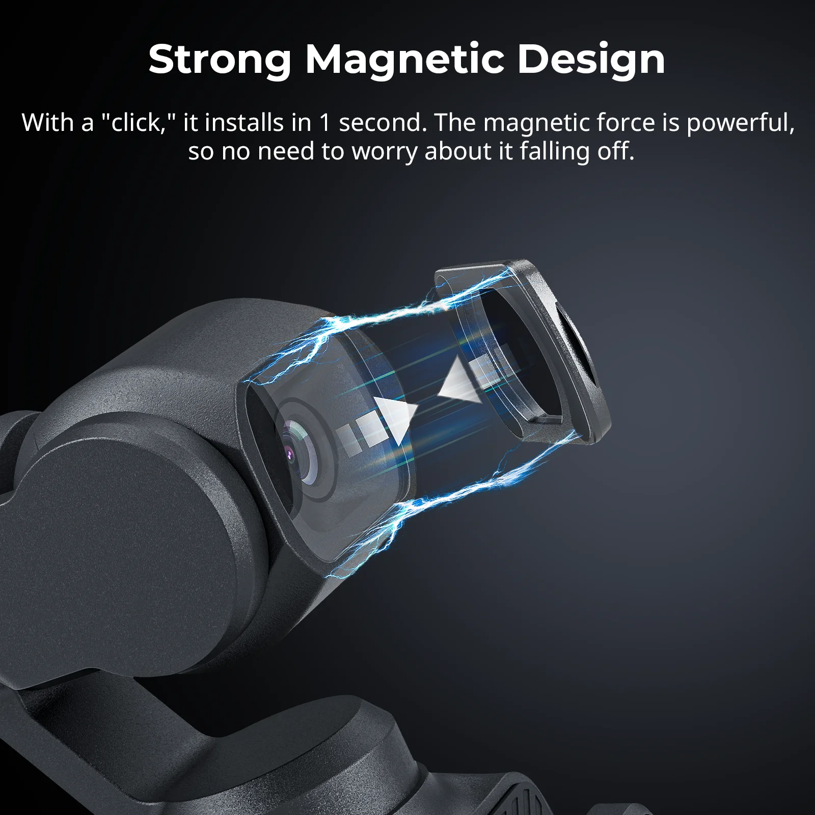 SmallRig Magnetic Filters Set for Osmo Pocket 3, VND2-5 Filter, ND16/CPL Filter