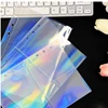 Sharkbang 10 Sheets  A5 A6 Binder Refill Bags 6 Hole Card Holder Postcards Ticket Photos Organizer Sticker Storage Bags 4