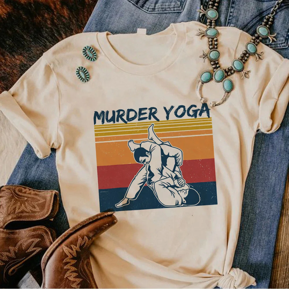 

Bjj Jiu Jitsu tshirt women comic Japanese streetwear tshirt girl harajuku 2000s anime clothing