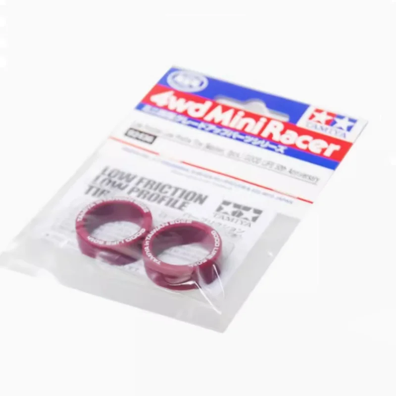 

Authentic Tamiya four-wheel drive accessories engraved date red medium diameter tire 92436 2 sets
