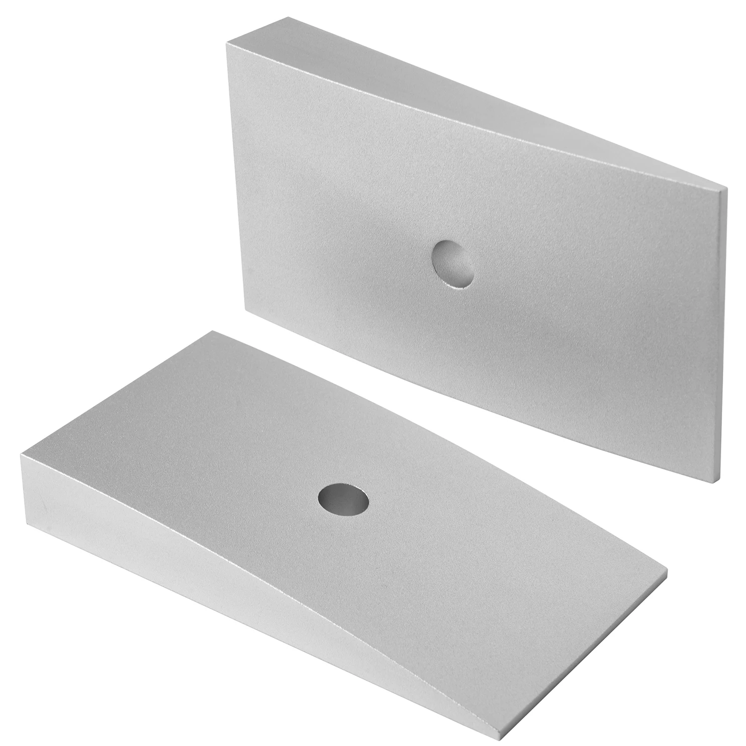 Rear Suspension Leaf Spring Shim Kit Rear 6 Degree, 2.5 Inches Wide Black silver Replace 18206.01 MS-WSC60