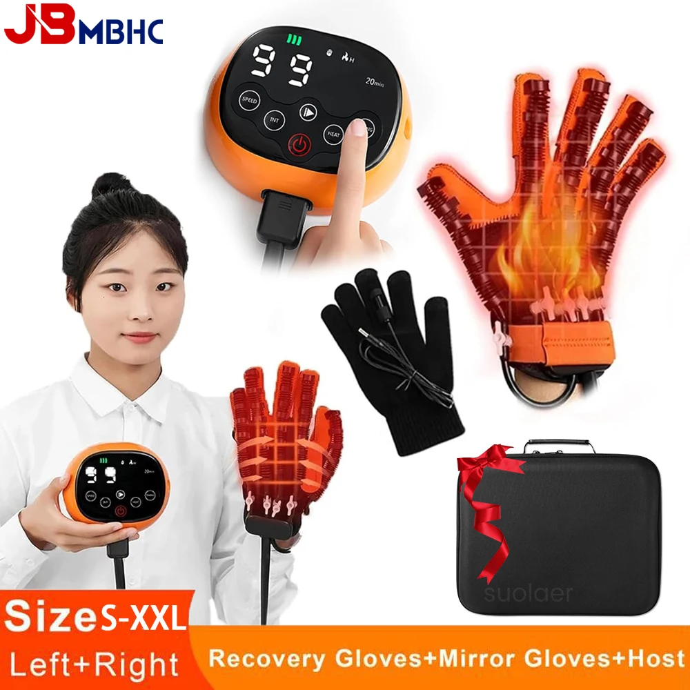 

Rehabilitation Robot Gloves Hemiplegia Training Equipment Stroke Physiotherapy Device Finger Hand Function Workout Recovery Tool