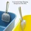 Large Grid Cat Litter Scoop, tofu cat litter scoop Pet Waste Cleanup Tool,Durable Cat Sand Scooper for Kitty Litter Box Cleaning 3