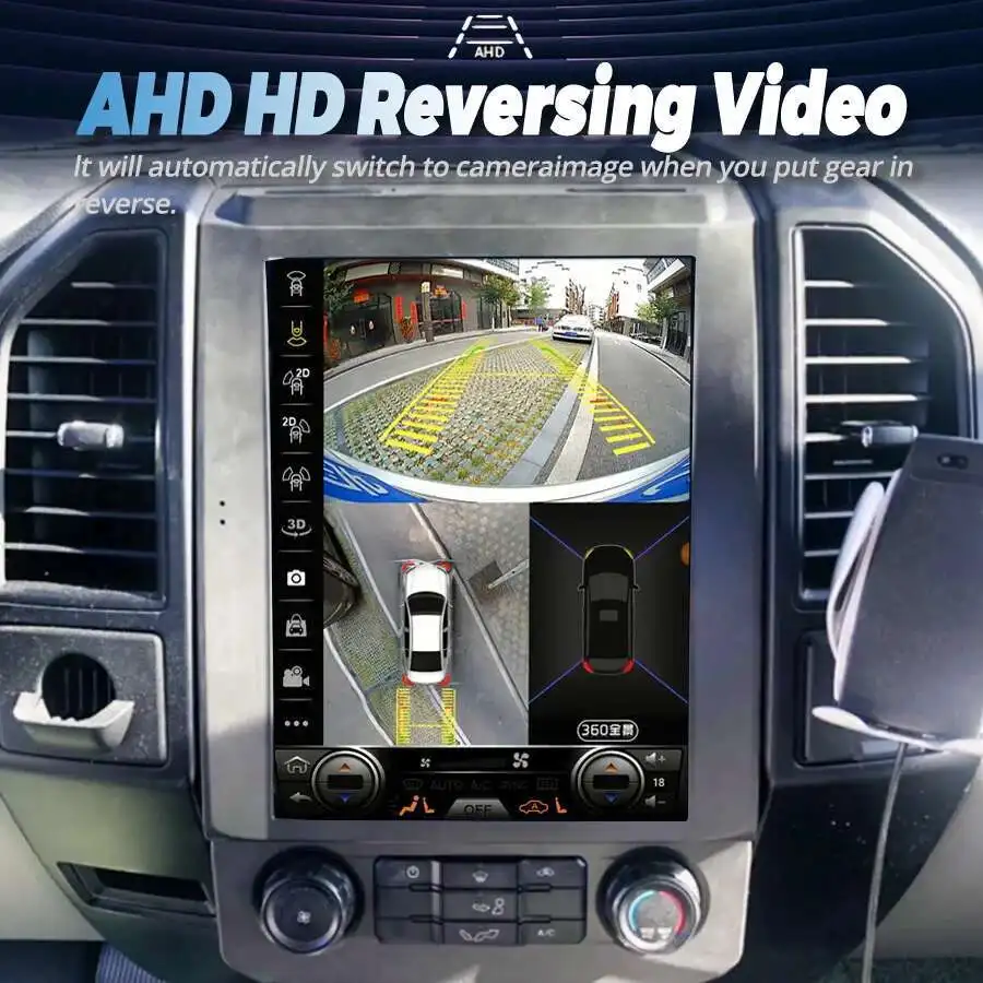 12.1" 256GB Android Screen Car Radio For Ford Raptor F150 F250 F350 F450 F650 20
