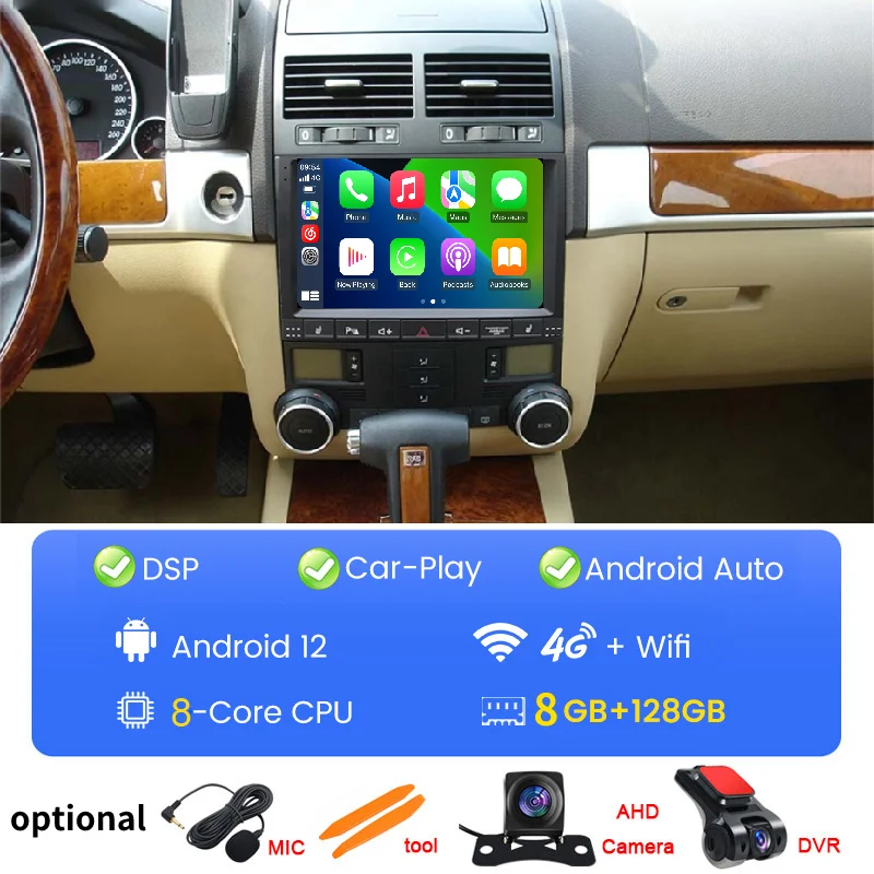 8GB-128GB-For-Volkswagen-VW-Touareg-GP-2002-2010-Car-Intelligent ...