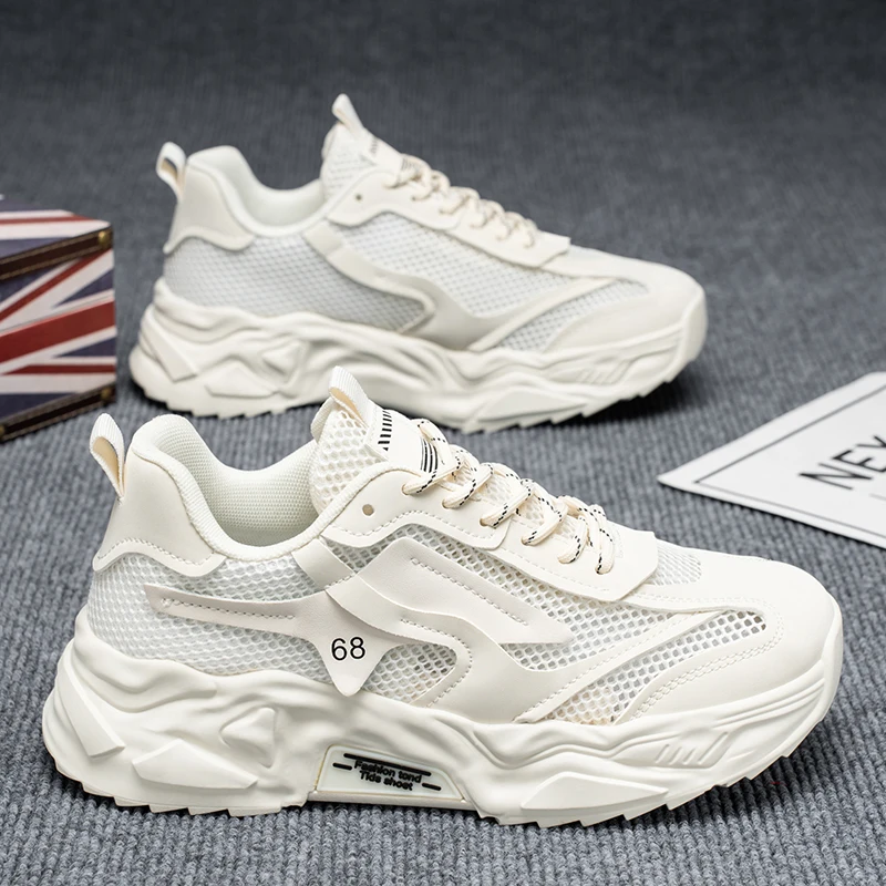 Fashionable Men's Casual Shoes, Breathable for Outdoor Sports, Suitable for Outdoor Leisure Wear, Breathable and Comfortable Shoes, Summer Outdoor Breathable Sports Shoes.