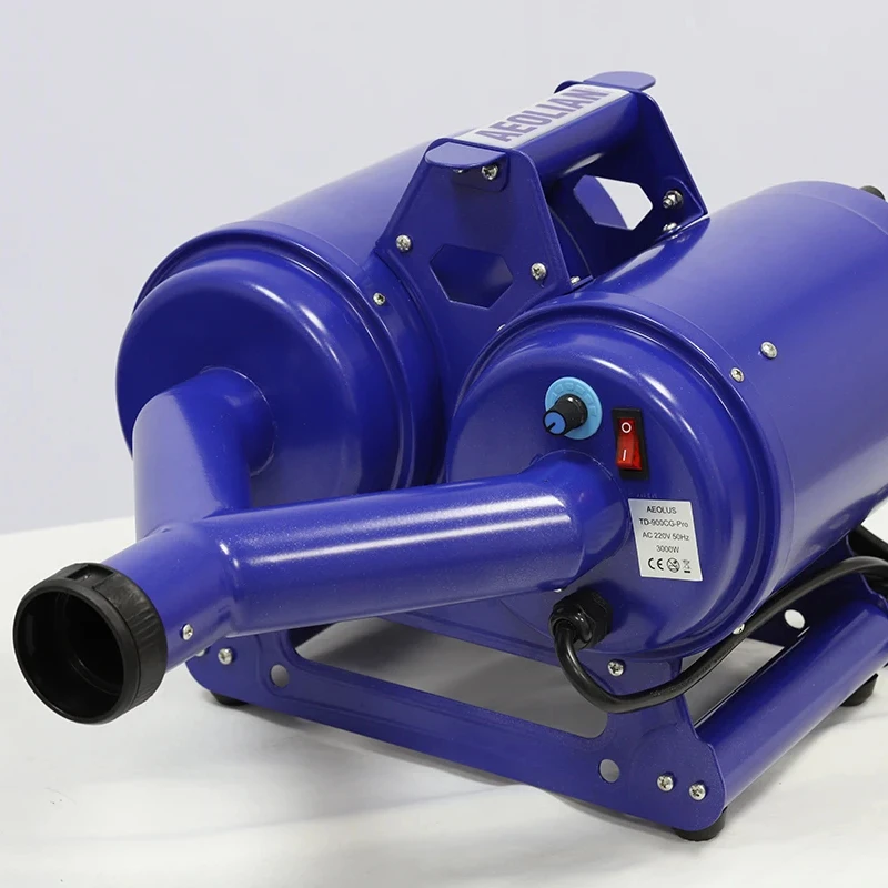 Multifunctional Blower with Adjustable Speed, Temperature Dependent, Pet Dryer