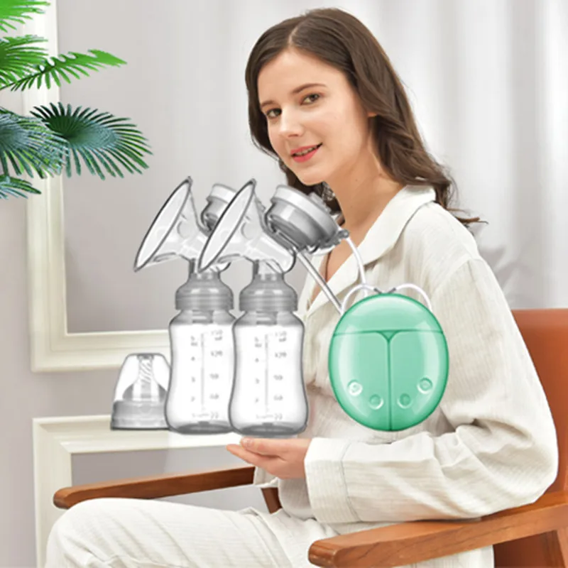BreastPumpBilateralMilkPumpBabyBottlePostnatalSuppliesElectricMilkExtractorBreast