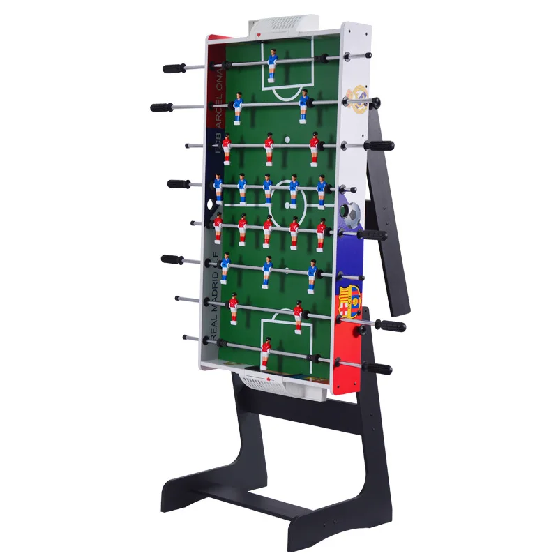Folding Tabletop Foosbal Futbolin Fussball Game Folding Football Foosball Table Soccer Tables Interactive Sport Game