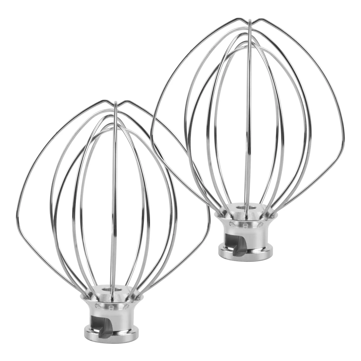 2 Pack Stainless Steel Wire Whip Mixer Attachment for Kitchenaid K45WW Flour Cake Balloon Whisk Egg Cream Stirrer HOT
