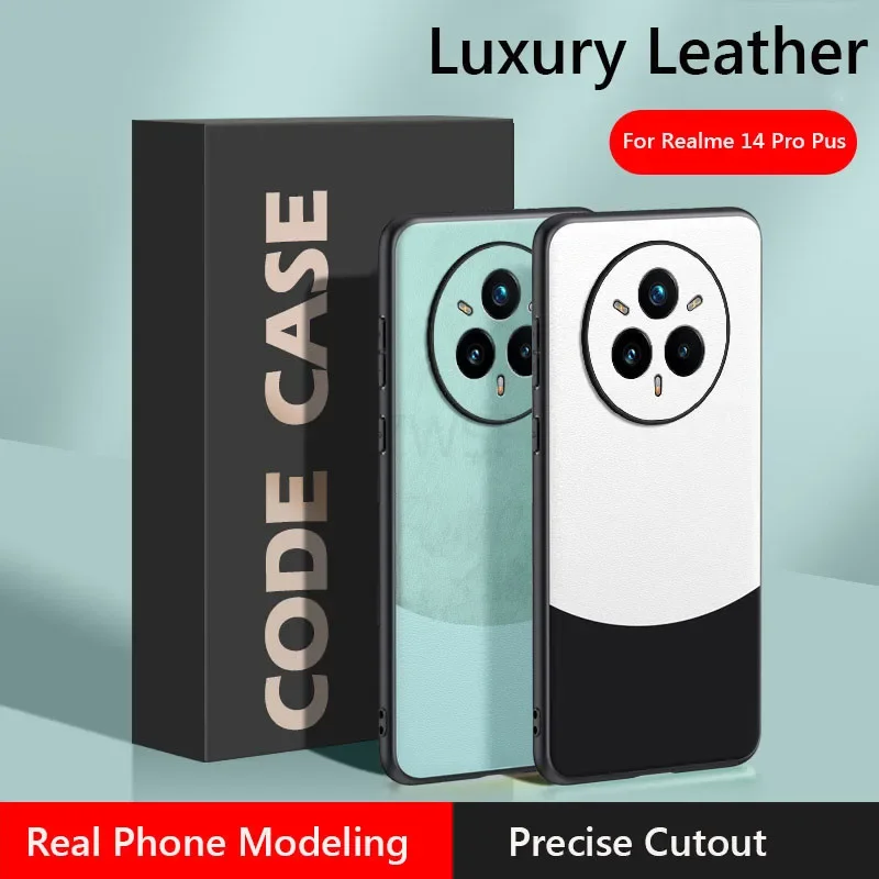 Elegant Leather ShockProof Back Cover Case - Soft, Durable, and Stylish Design