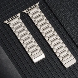 Premium Stainless Steel Magnetic Watch Bracelet Strap for Series 11 46mm (Star)