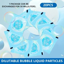 Automatic Bubble Gun Rocket Machine with Bubble Solution for Kids - Perfect Outdoor Toy and Gift (20pcs)