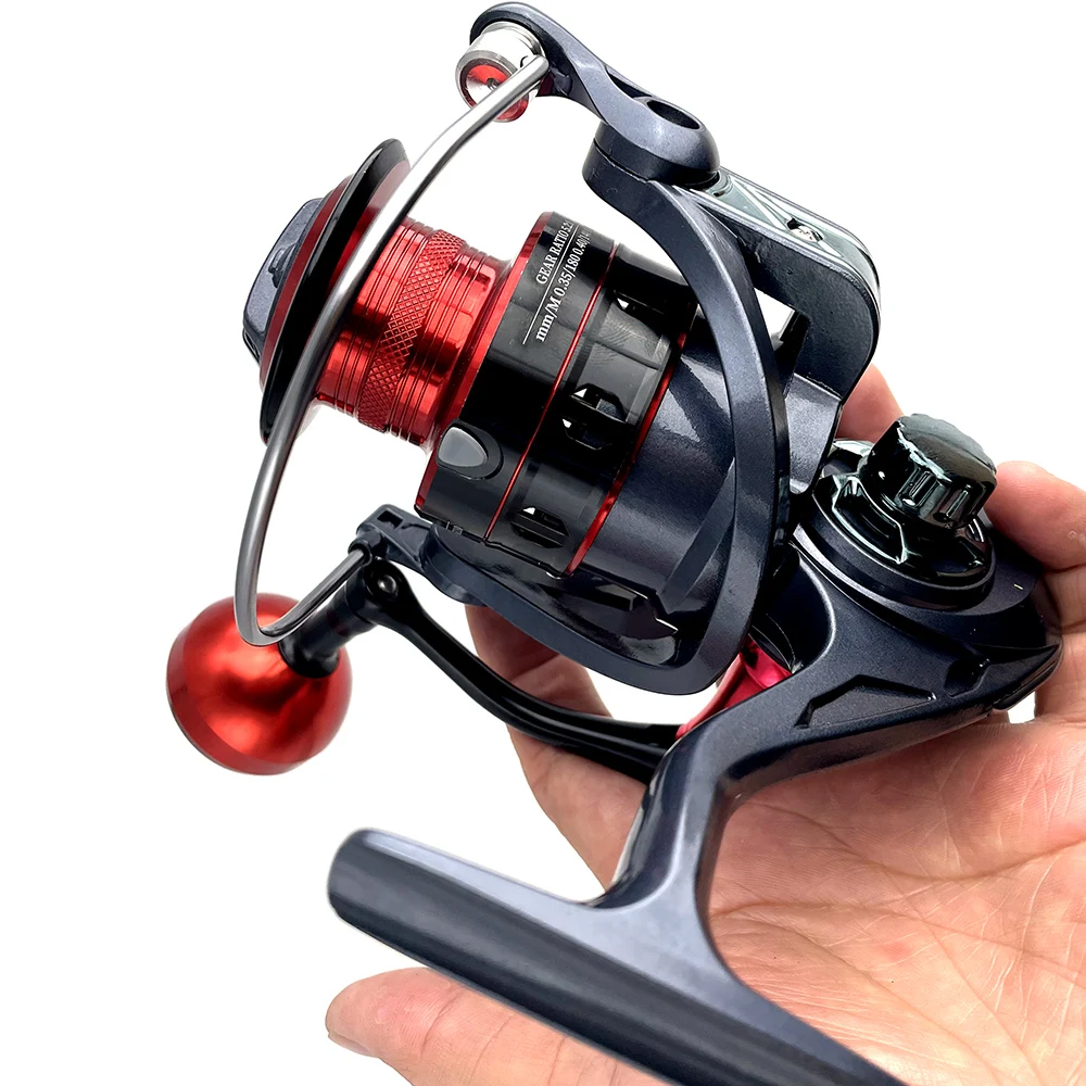 2000 3000 4000 5000 6000 7000 Fishing Reel Metal Coil Spinning Reel  Stainless Steel Line Spool Saltwater Fishing Accessories