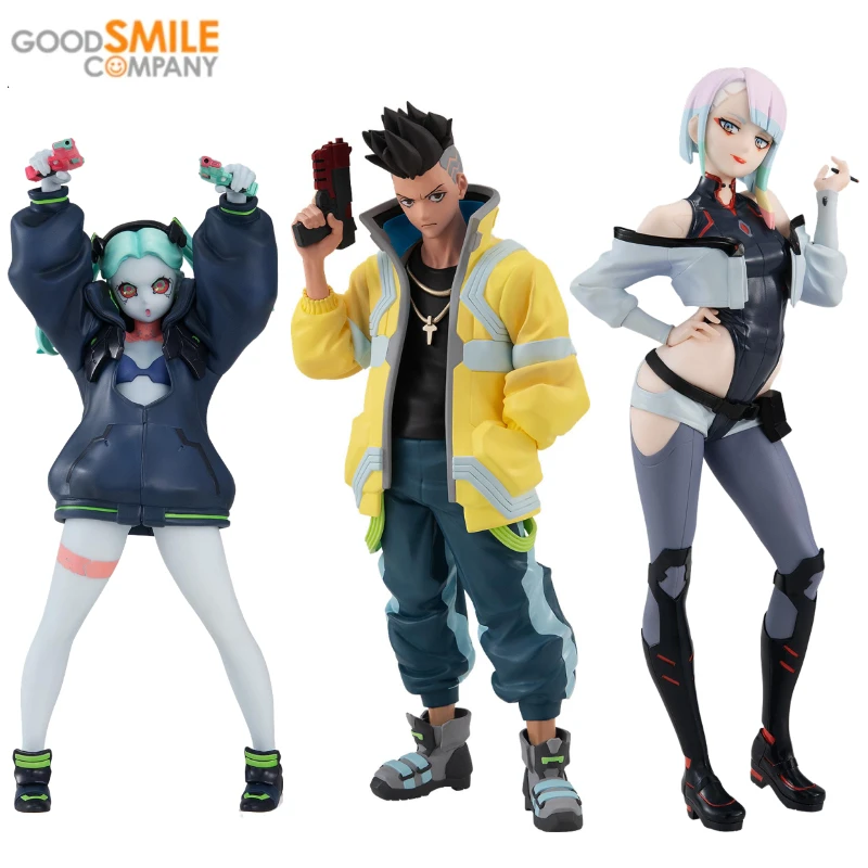 

Pre sale GOOD SMILE COMPANY POP UP PARADE Cyberpunk Edgerunners David Martinez Lucy Rebecca PVC Figures Collection