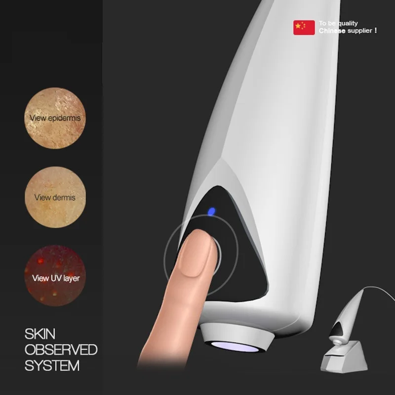 Chytrá kůže analyzátor multifunkční vysoký pixel kůže detektor pleťový skener stroj olej kůže vláha analyzátor kůže drobnohled