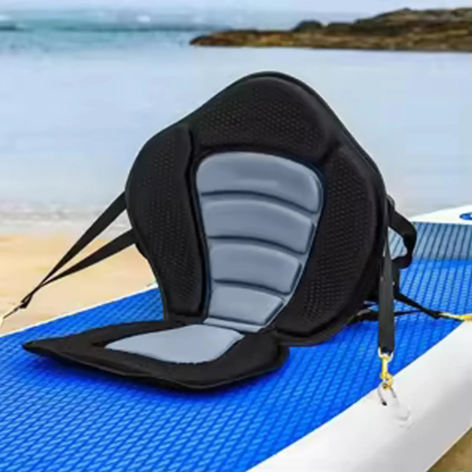Paddleboard Seat Detachable Backrest Seat For Kayak Sitting Comfort Ergonomic Pad Anti-Slip For Water Sports Recreation