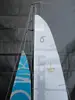 Remote-Controlled Sailboat Haishen 650 4-Channel Sailboat Model 2.4g Fiberglass Boat Rc Racing Sailboat Kid's Outdoor Toy Gift 6