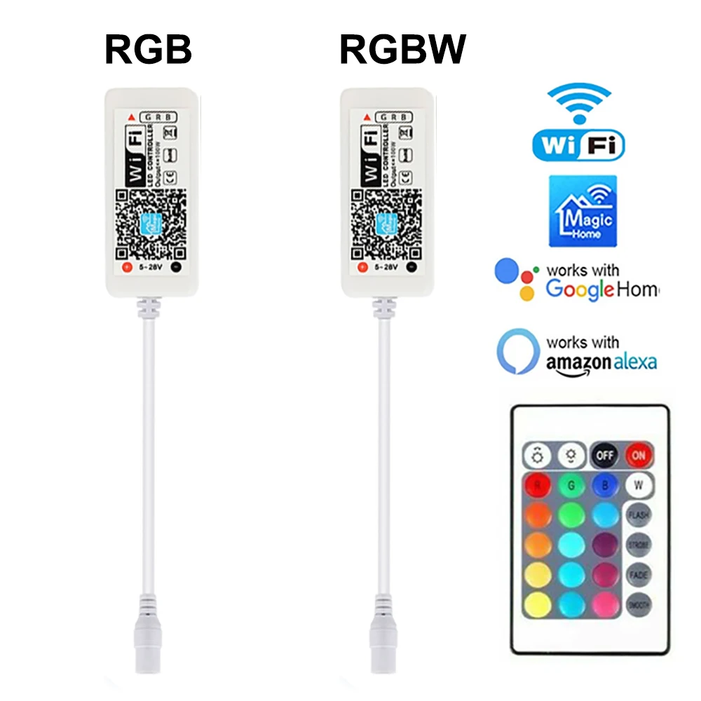 Умное управление через приложение WIFI RGB RGBW совместимое с Android IOS Волшебный дом