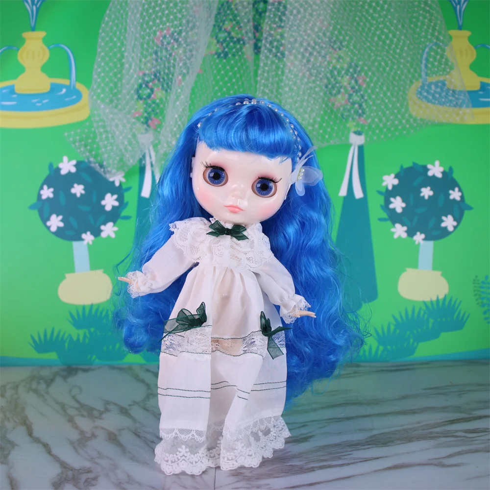 ICY DBS Blyth 1/6 bjd dolls joint body custom face colorful hair Contains clothing and shoes special