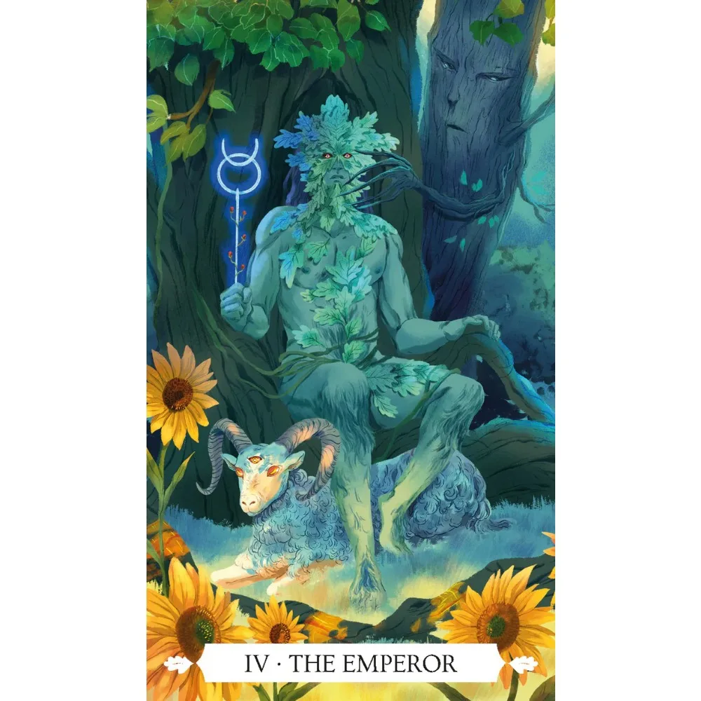 Under The Oak Tarot 10.3*6cm , Narrative Tarot Deck Mixes Real and Unreal, Fact and Fiction 78 Pcs Cards 3